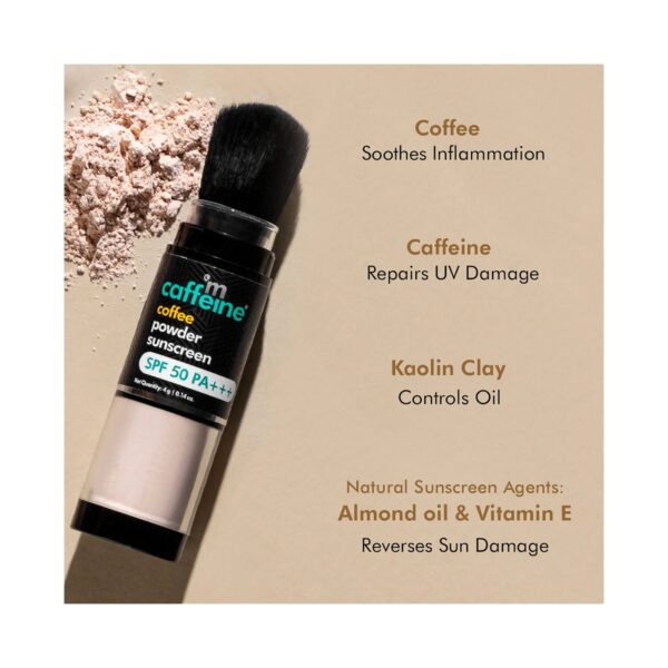 mCaffeine Coffee Powder Sunscreen SPF 50 PA+++ (4g) - mCaffeine