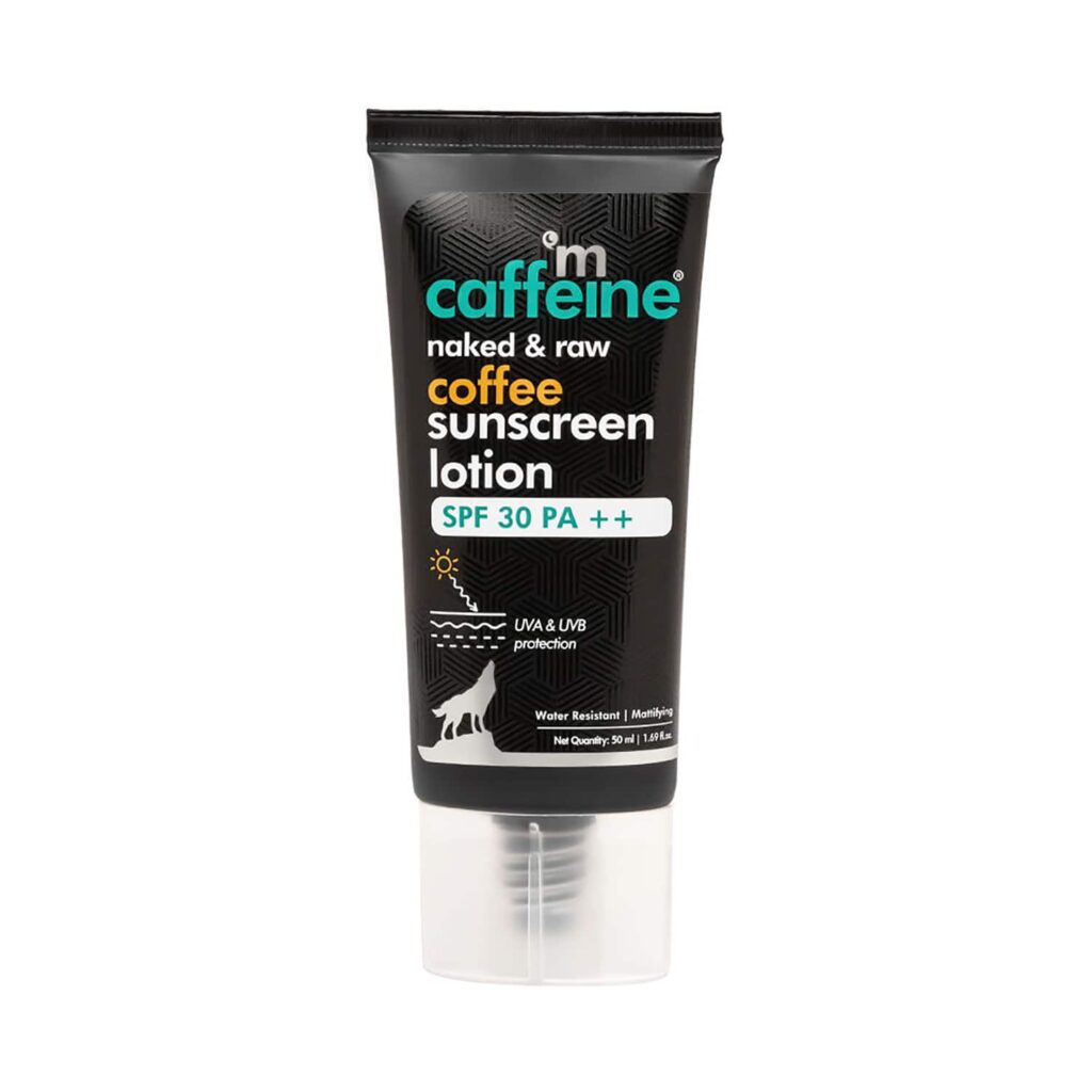 mCaffeine Coffee Sunscreen Lotion SPF 30 PA++ (50ml) - mCaffeine