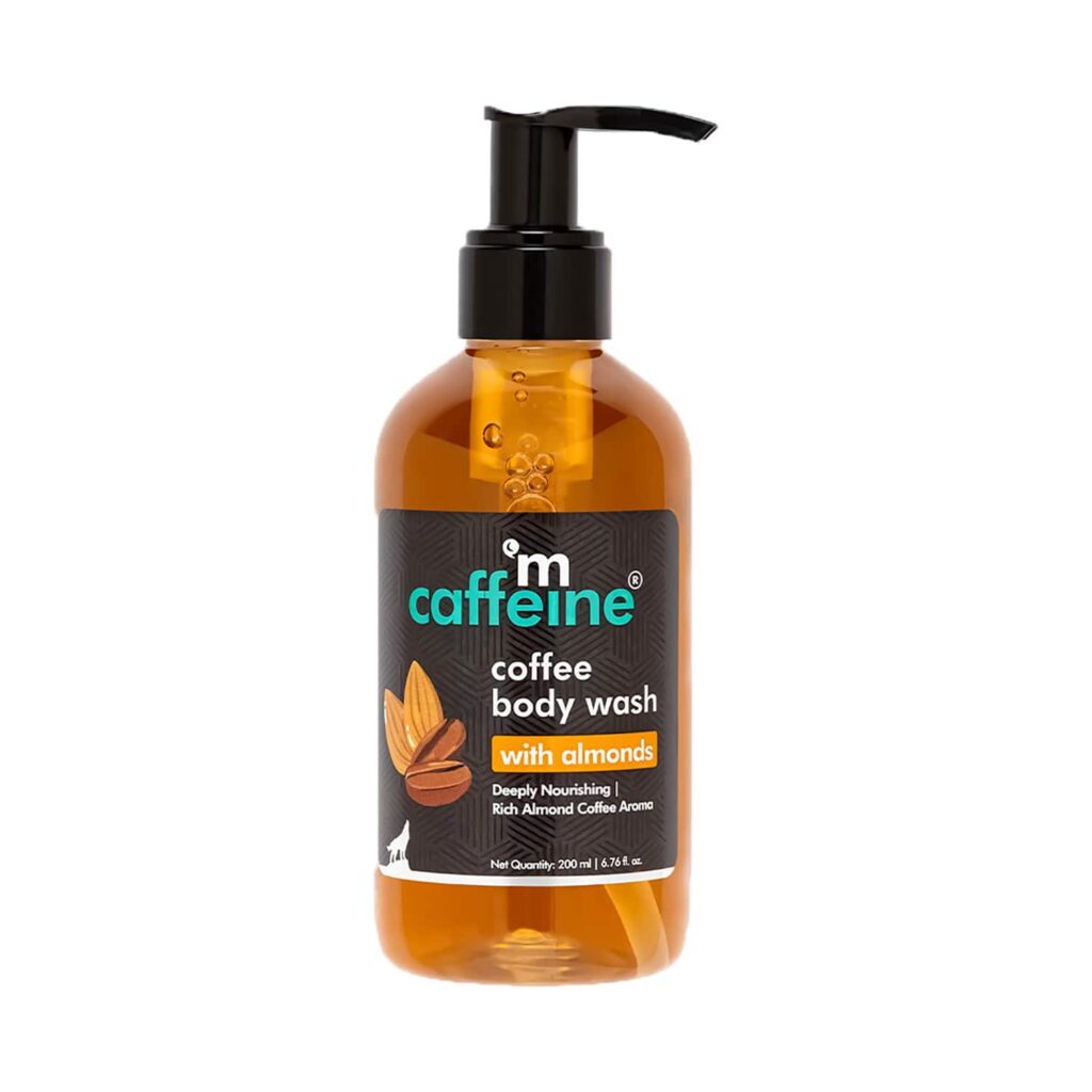 mCaffeine Coffee With Almonds Body Wash (200ml) - mCaffeine