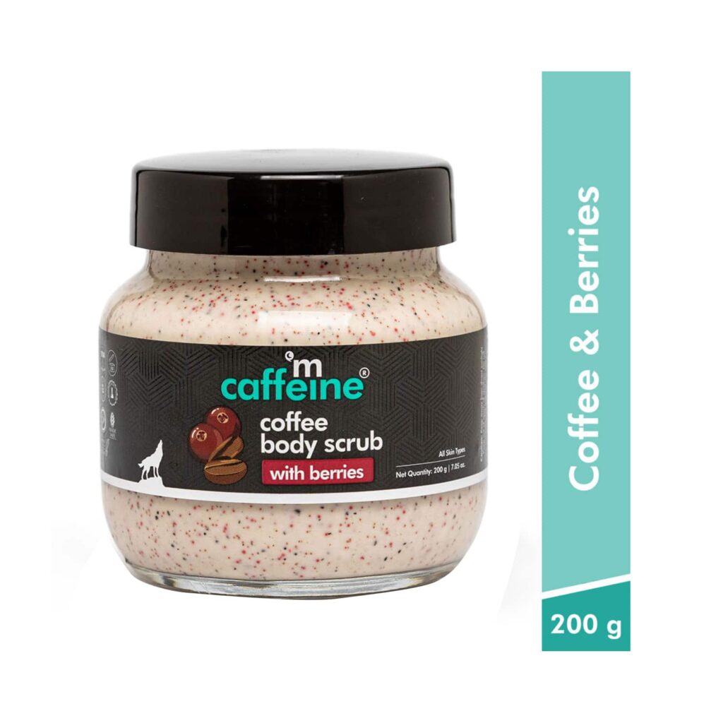 mCaffeine Creamy Coffee Body Scrub with Berries (200g) - mCaffeine
