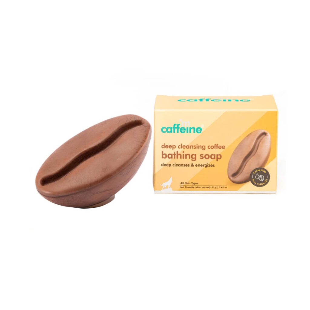 mCaffeine Deep Cleansing Coffee Soap with Vitamin E (75g) - mCaffeine