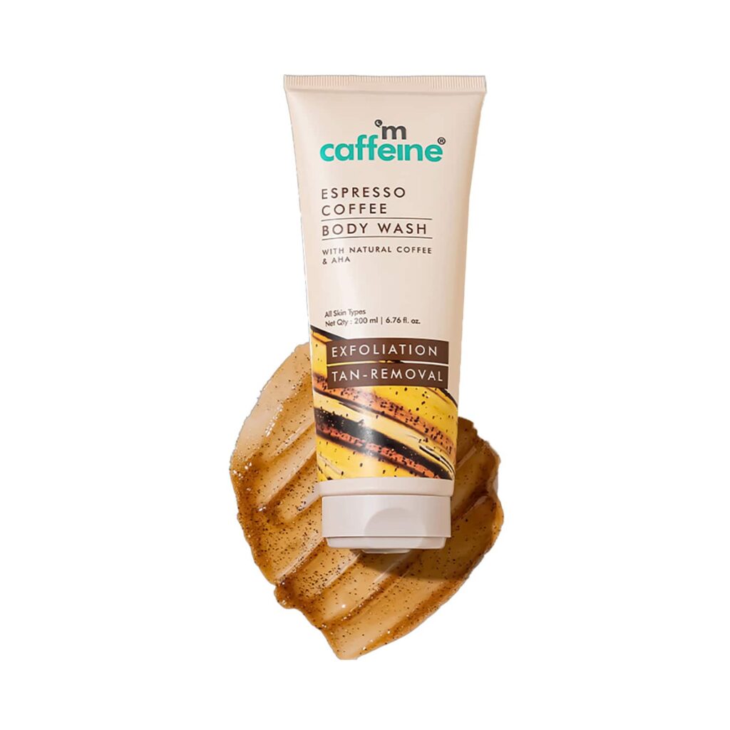 mCaffeine Espresso Body Wash Tube (200ml) - mCaffeine