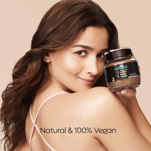 mCaffeine Exfoliating Coffee Body Scrub & Espresso Face Scrub Combo (2Pcs) - mCaffeine