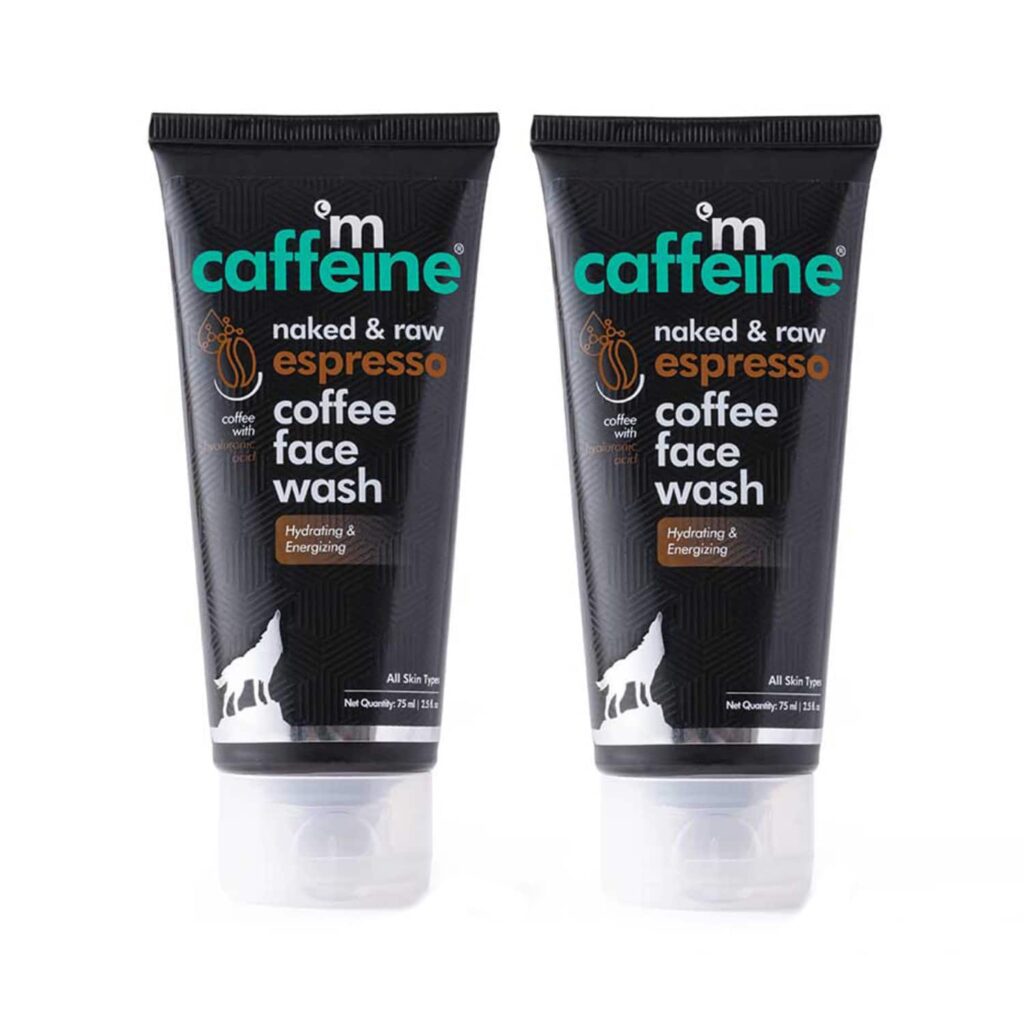 mCaffeine Hydrating Espresso Coffee Face Wash (2Pcs) - mCaffeine