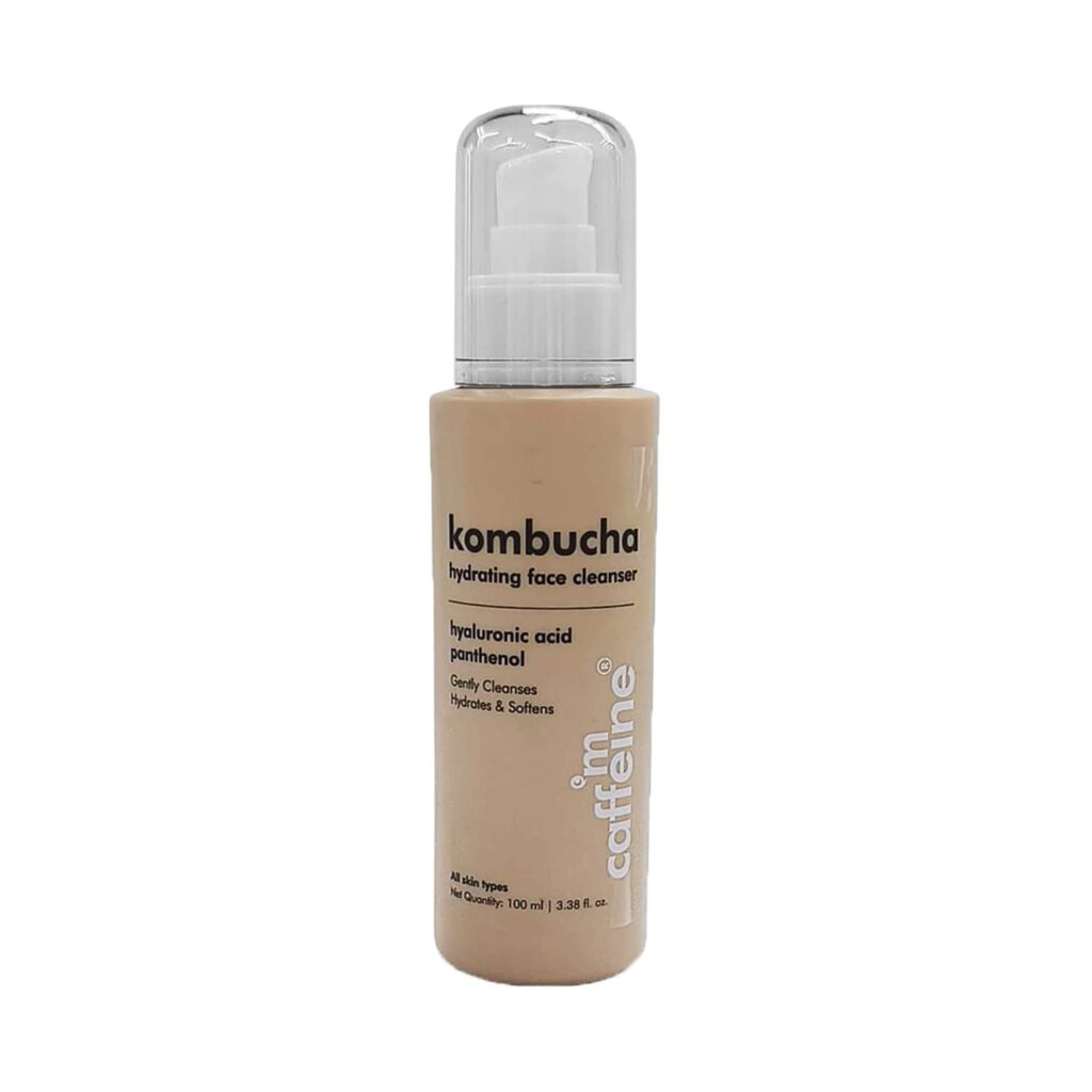 mCaffeine Kombucha Hydrating Face Cleanser With Hyaluronic Acid (100ml) - mCaffeine