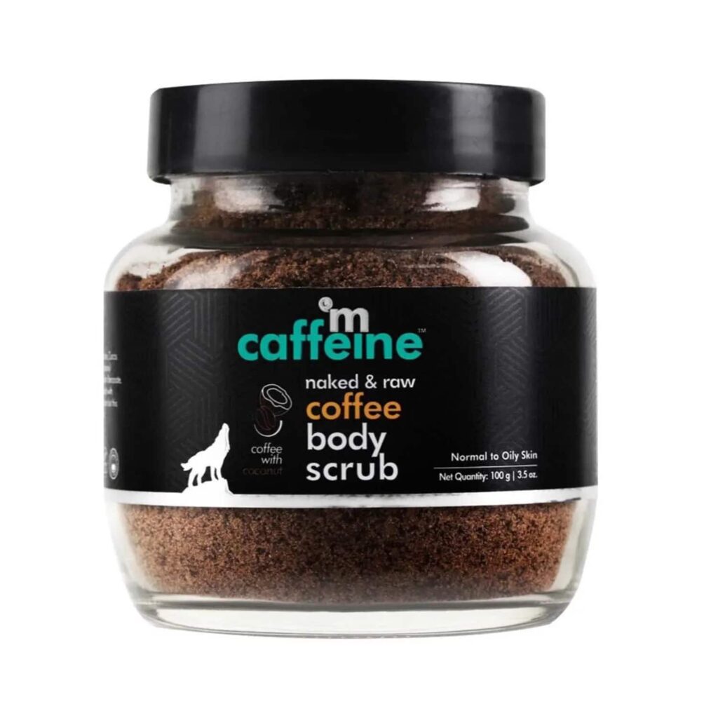 mCaffeine Naked & Raw Coffee Body Scrub (100g) - mCaffeine