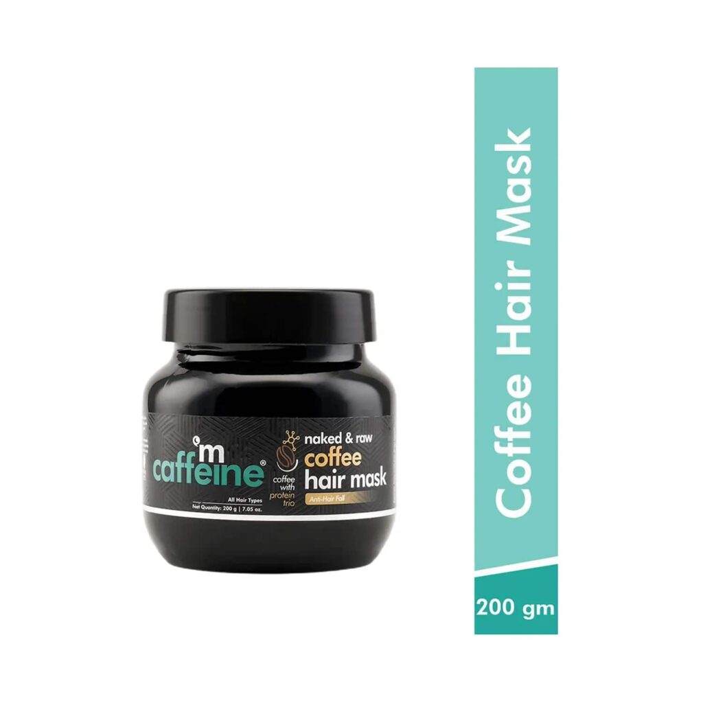 mCaffeine Naked & Raw Coffee Hair Mask - (200g) - mCaffeine