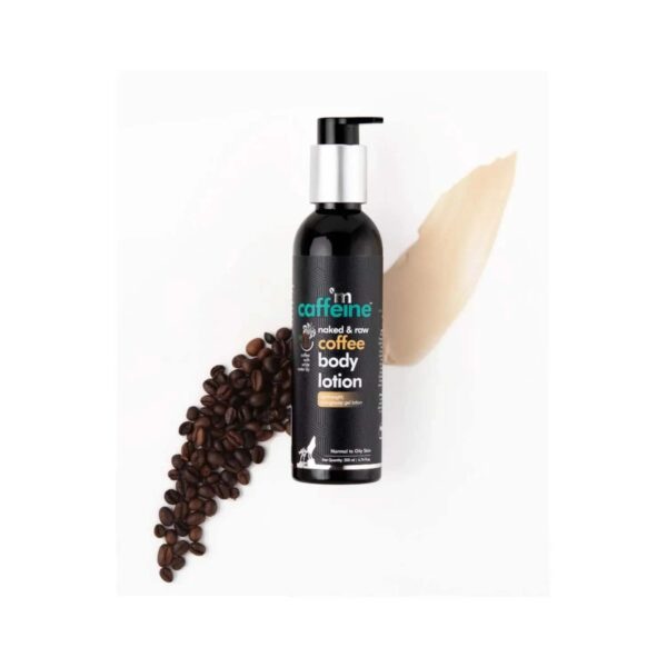 mCaffeine Naked & Raw Moisturizing Coffee Body Lotion - (200ml) - mCaffeine