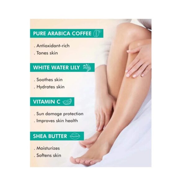 mCaffeine Naked & Raw Moisturizing Coffee Body Lotion - (200ml) - mCaffeine