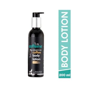 mCaffeine Naked & Raw Moisturizing Coffee Body Lotion - (200ml) - mCaffeine