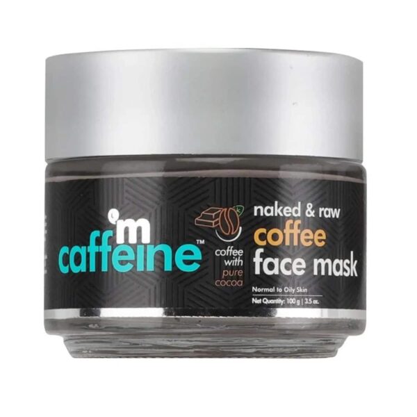 mCaffeine Naked & Raw Tan Removal Coffee Face Mask - (100g) - mCaffeine