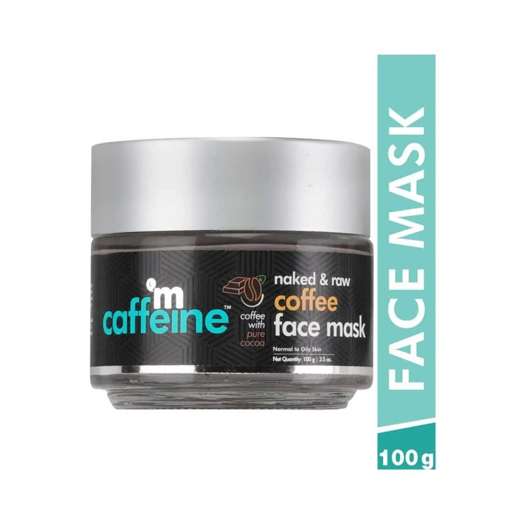 mCaffeine Naked & Raw Tan Removal Coffee Face Mask - (100g) - mCaffeine