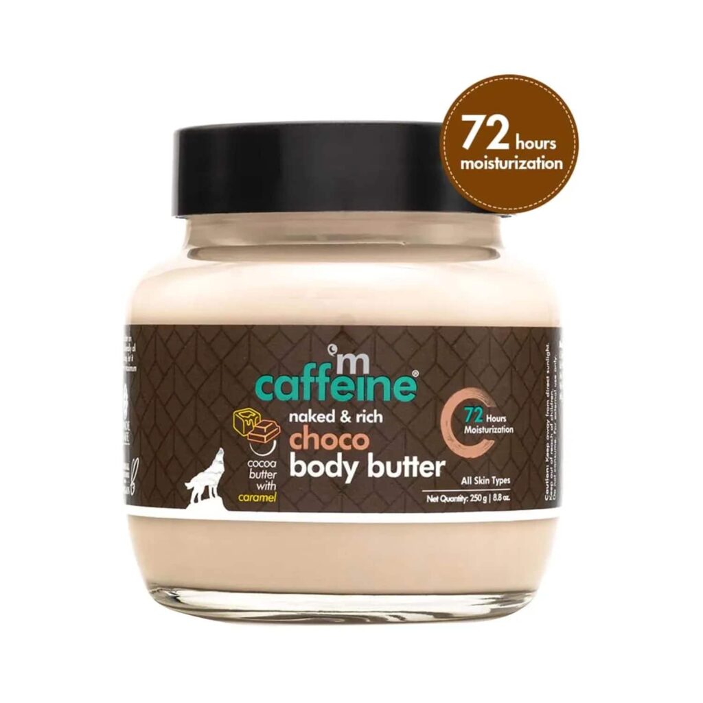 mCaffeine Naked & Rich Deep Moisturizing Choco Body Butter - (250g) - mCaffeine