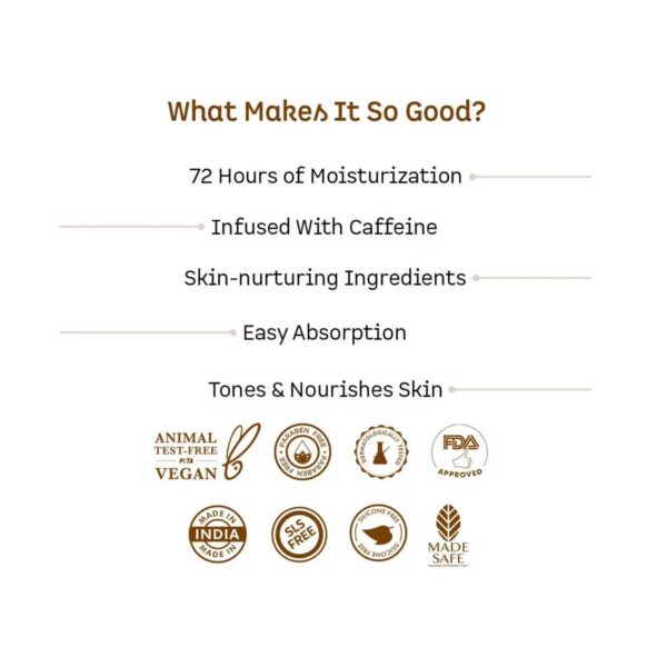 mCaffeine Naked & Rich Deep Moisturizing Choco Body Butter - (250g) - mCaffeine