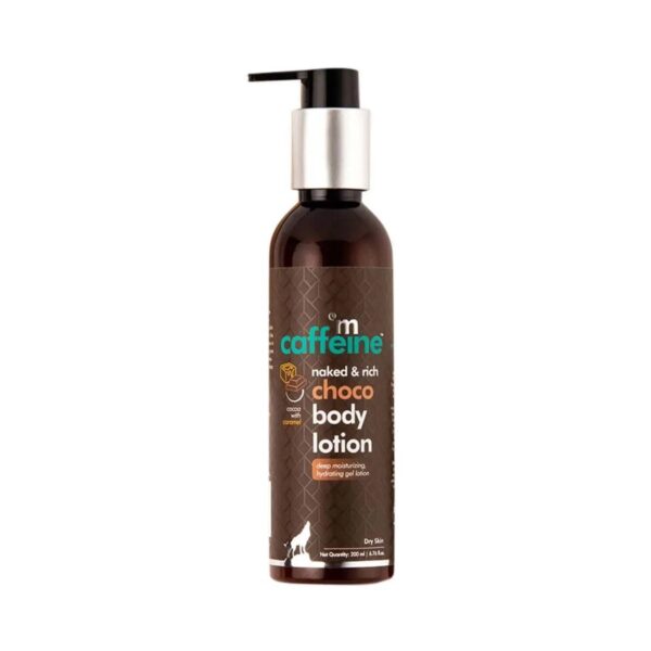 mCaffeine Naked & Rich Deep Moisturizing Choco Body Lotion - (200ml) - mCaffeine