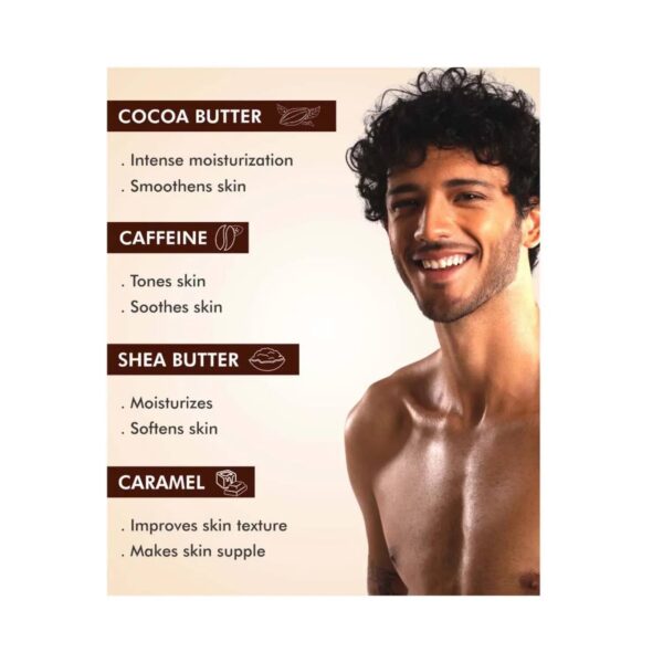 mCaffeine Naked & Rich Deep Moisturizing Choco Body Lotion - (200ml) - mCaffeine