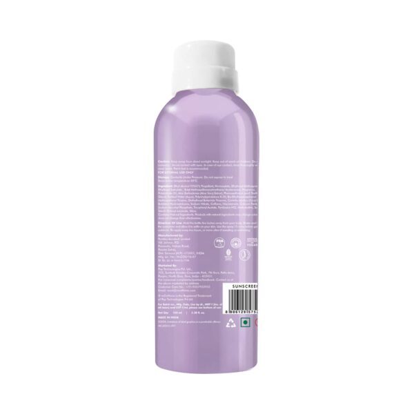 mCaffeine Sun Bath SPF 80 + Pa++++ Body Sunscreen Spray (100 ml) - mCaffeine