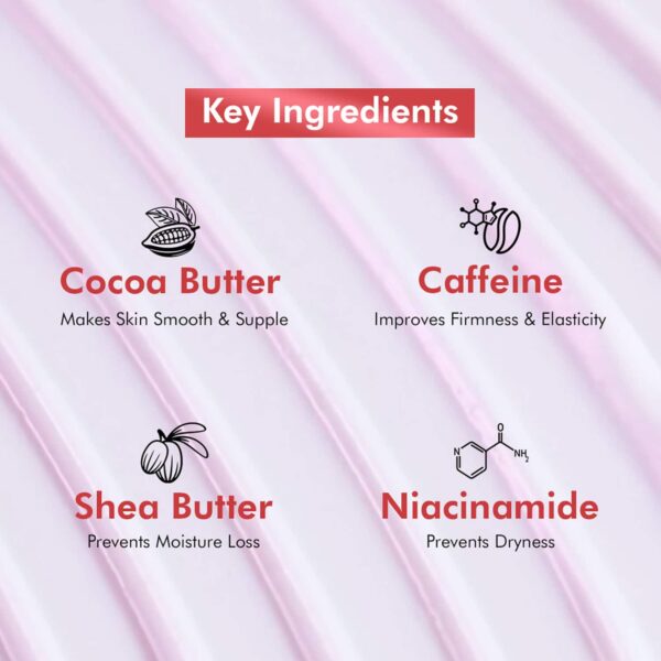mCaffeine Sweet Escape Perfume Body Lotion with Niacinamide, Cocoa Butter,Fruity-Floral Fragrance (300 ml) - mCaffeine