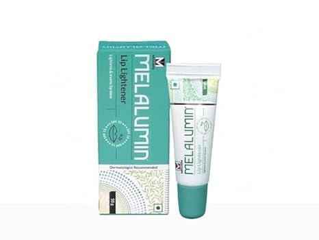 MELALLUMIN Lip Balm with SPF 15, Brightening Formula, 10g