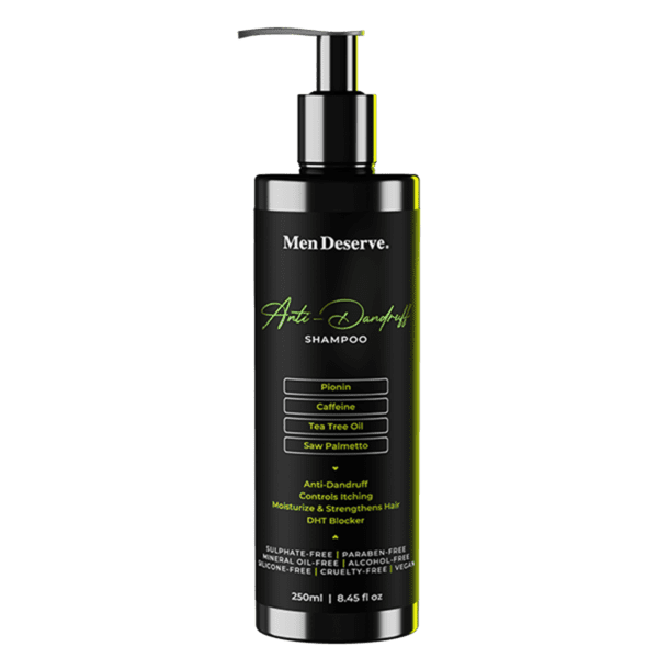 Men Deserve Anti-Dandruff Conditioning Shampoo (250ml) - Men Deserve