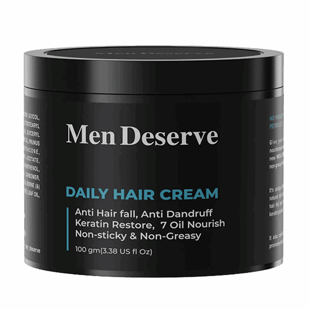 Men Deserve Daily Hair Cream (100g) - Men Deserve