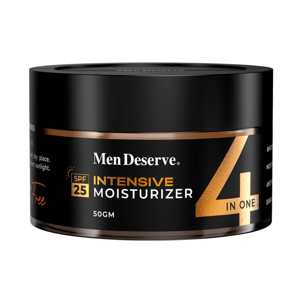 Men Deserve Intensive With SPF 25 Face Moisturizer (50g) - Men Deserve