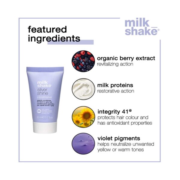Milk Shake Silver Shine Conditioner (50ml) - Milk Shake