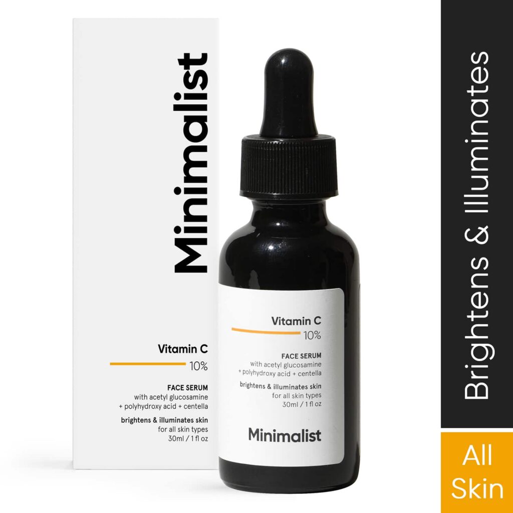 Minimalist 10% Vitamin C Face Serum Brightens & Illuminates Skin For All Skin Type (30ml) - Minimalist