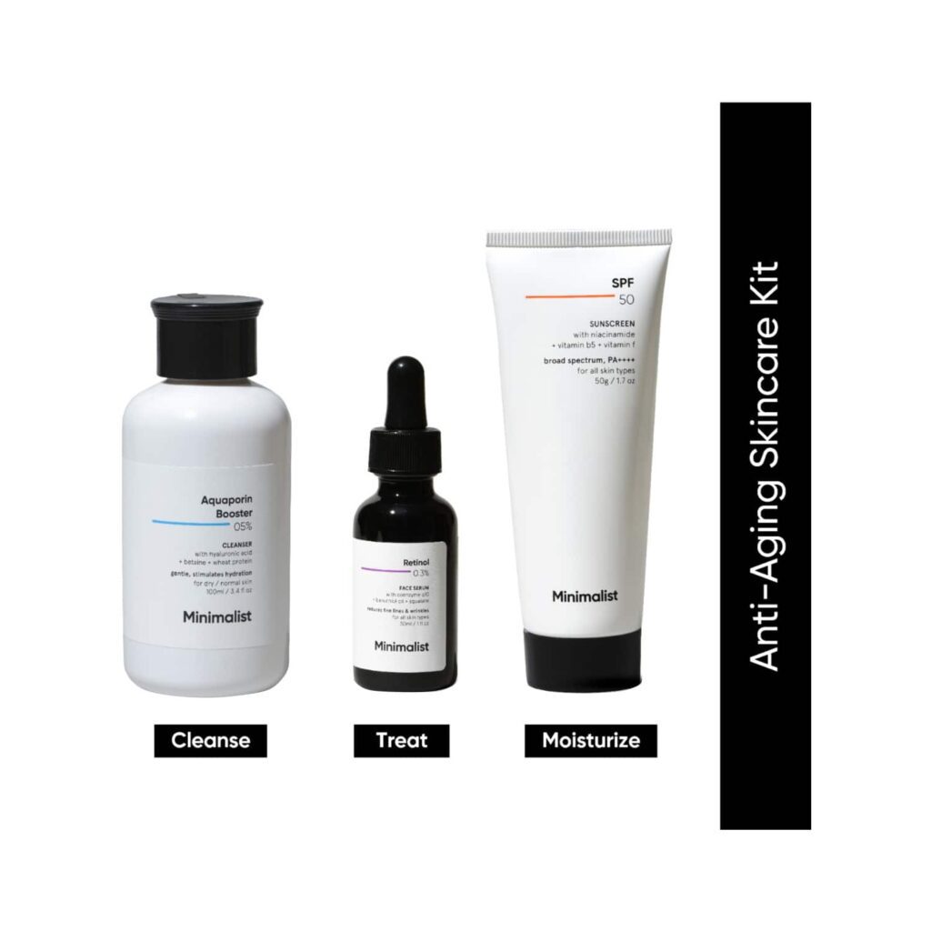 Minimalist Anti Aging Kit - (3 Pcs) - Minimalist