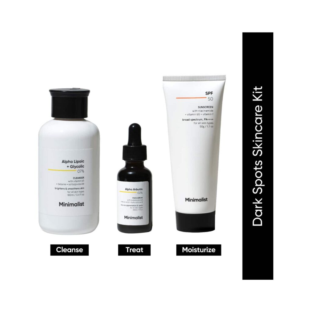 Minimalist Anti Pigmentation Kit - (3 Pcs) - Minimalist