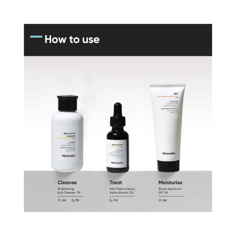 Minimalist Anti Pigmentation Kit - (3 Pcs) - Minimalist