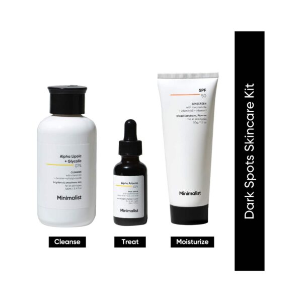 Minimalist Anti Pigmentation Kit - (3 Pcs) - Minimalist