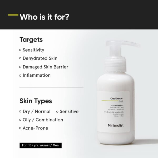Minimalist Daily Skincare Routine For Sensitive Skin & Damaged Barrier Csms Combo - Minimalist