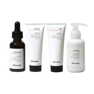 Minimalist Daily Skincare Routine For Sensitive Skin & Damaged Barrier Csms Combo - Minimalist
