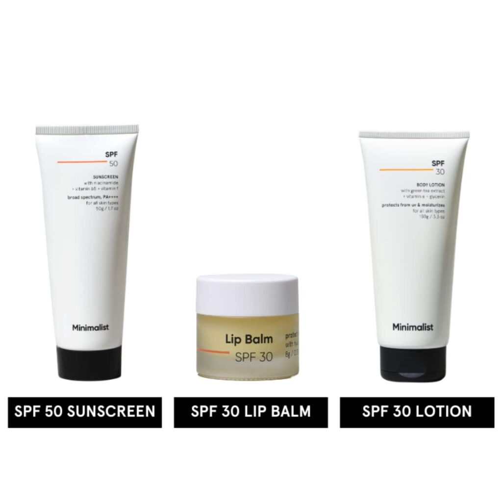 Minimalist Face & Body SPF Combo - Minimalist