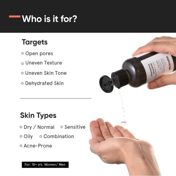 Minimalist Hydration Duo Multi Peptide Night Serum + Pha 03% Face Toner With Multi Biotics Combo - Minimalist