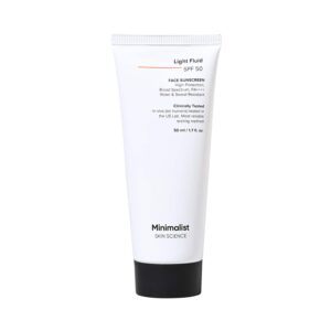 Minimalist Light Fluid SPF 50 Face Sunscreen (50 ml) - Minimalist