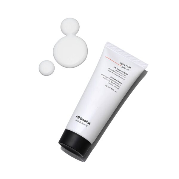 Minimalist Light Fluid SPF 50 Face Sunscreen (50 ml) - Minimalist