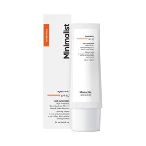 Minimalist Light Fluid SPF 50 Face Sunscreen (50 ml) - Minimalist
