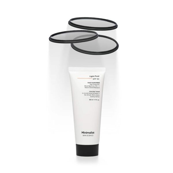 Minimalist Light Fluid SPF 50 Face Sunscreen (50 ml) - Minimalist