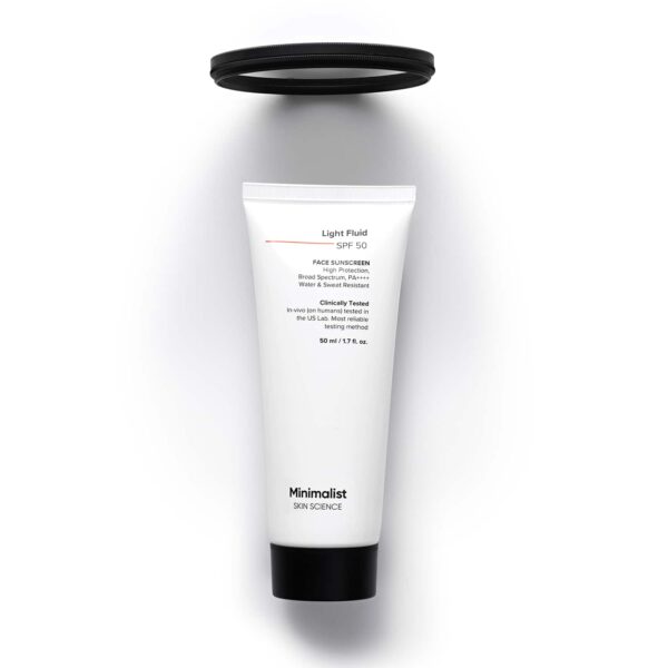 Minimalist Light Fluid SPF 50 Face Sunscreen (50 ml) - Minimalist