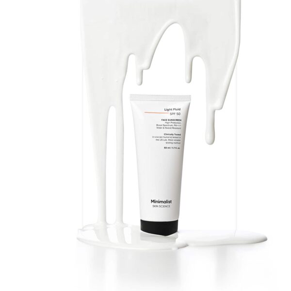 Minimalist Light Fluid SPF 50 Face Sunscreen (50 ml) - Minimalist