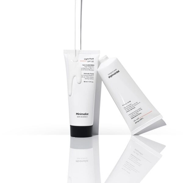 Minimalist Light Fluid SPF 50 Face Sunscreen (50 ml) - Minimalist