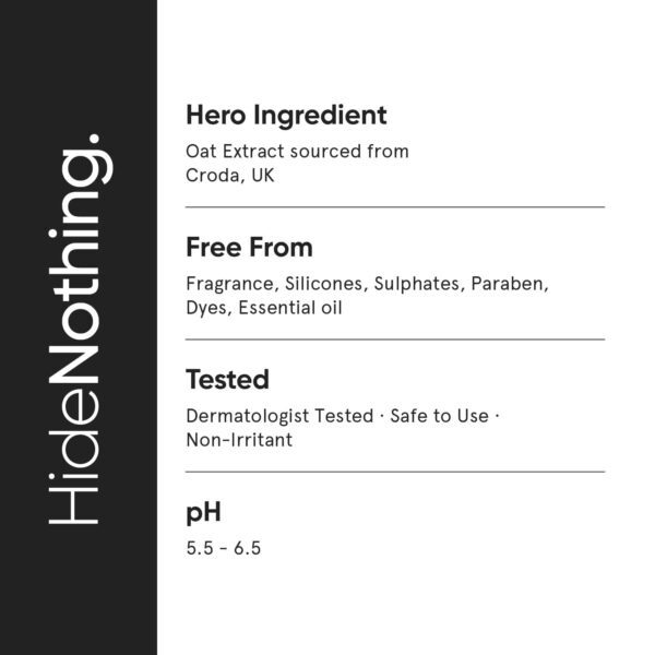 Minimalist Oat Extract 6% Gentle Low-Foaming Cleanser With Hyaluronic Acid (120ml) - Minimalist