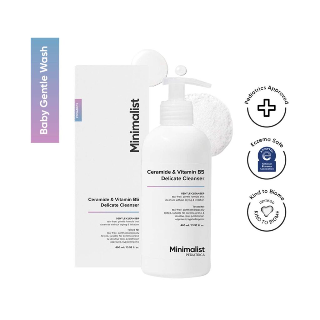 Minimalist Pediatrics Ceramide & Vitamin B5 Delicate Cleanser (400 ml) - Minimalist