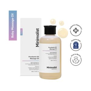 Minimalist Pediatrics Provitamin D3 Massage Oil (200 ml) - Minimalist