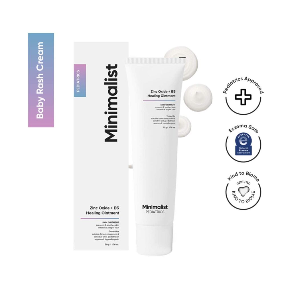 Minimalist Pediatrics Zinc Oxide + B5 Healing Ointment (50 ml) - Minimalist