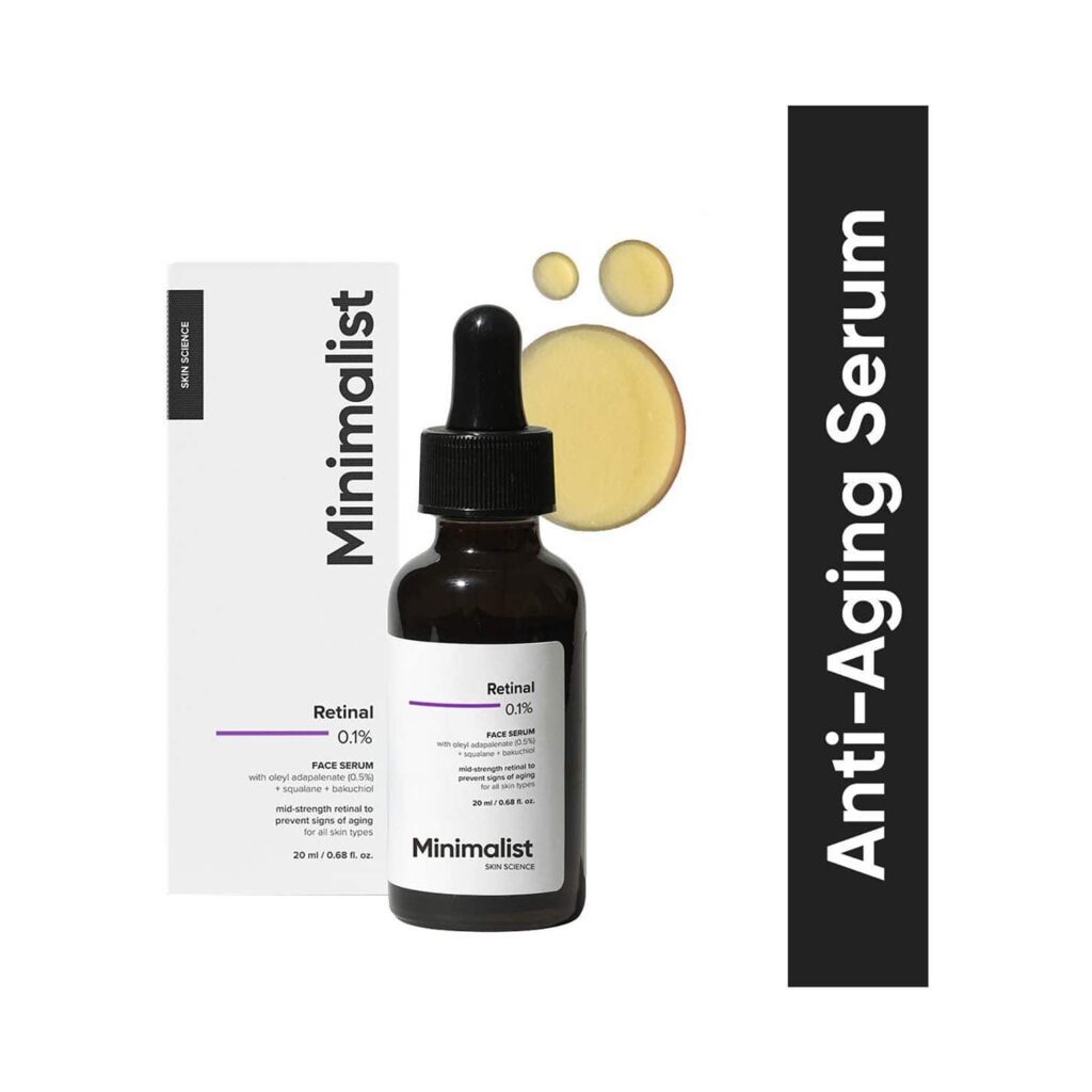 Minimalist Retinal 0.1% Face Serum (20 ml) - Minimalist