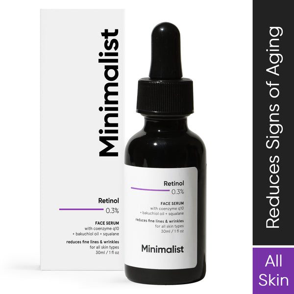 Minimalist Retinol 0.3% Face Serum