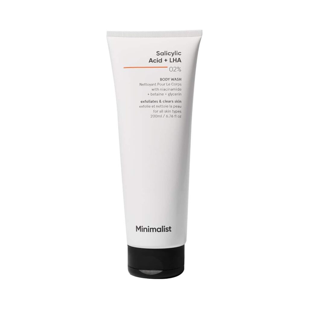 Minimalist Salicylic Acid & LHA 2% Body Wash With Niacinamide (200ml) - Minimalist
